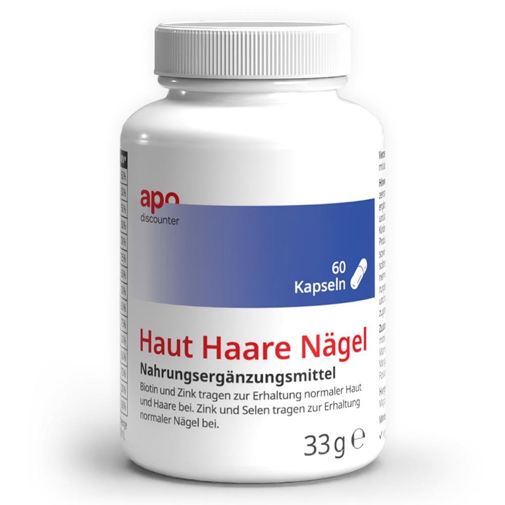 Haut Haare Nägel Kapseln von apodiscounter