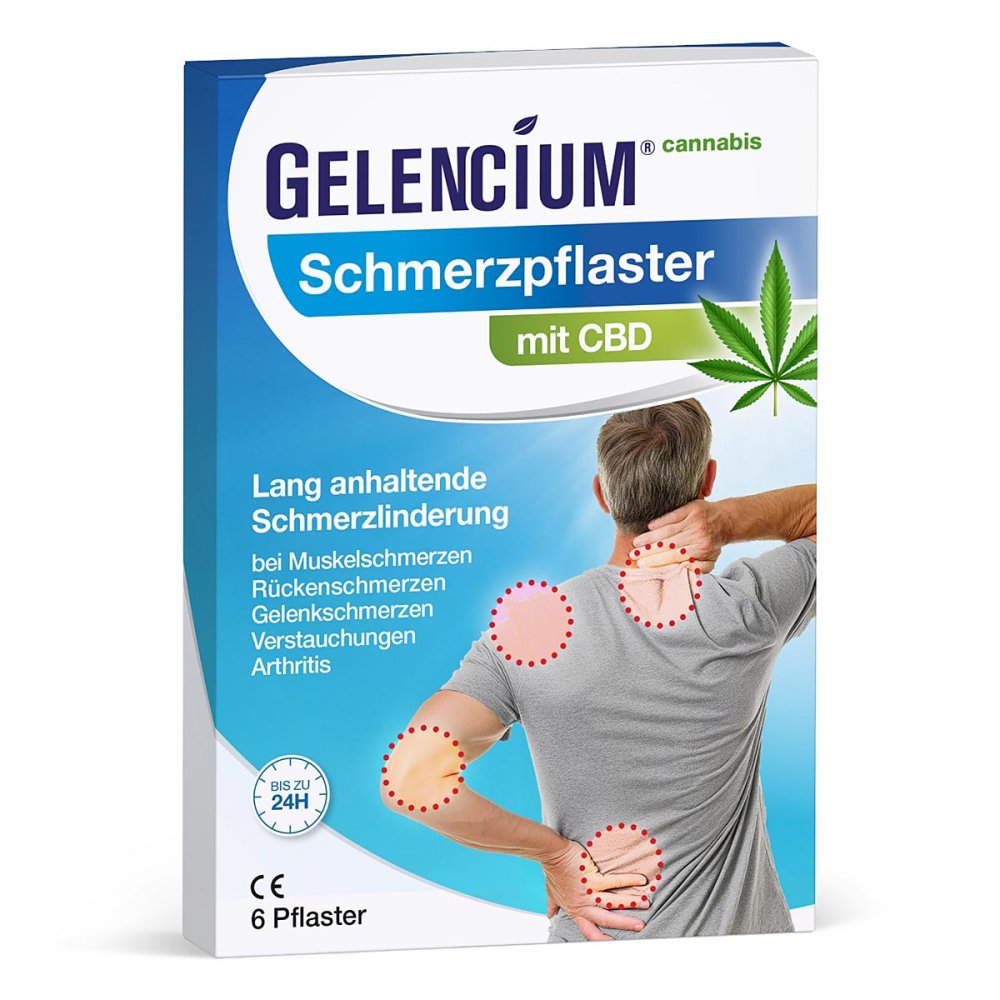 Gelencium Schmerzpflaster mit CBD