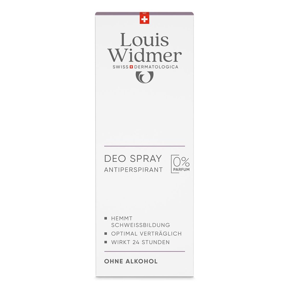 Louis Widmer Deo Spray Antiperspirant unparfümiert
