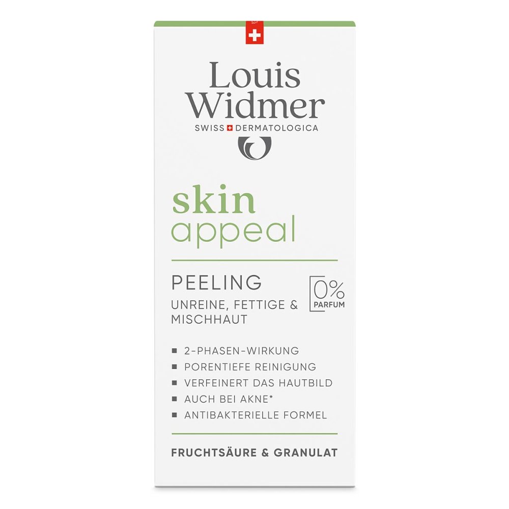 Louis Widmer skinappeal Peeling unparfümiert