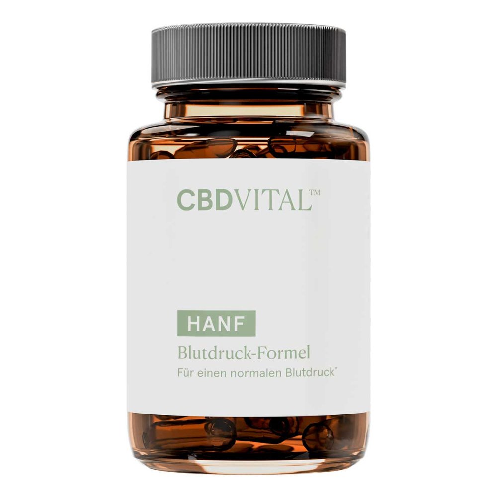 CBD Vital Hanf Blutdruck Formel Kapseln