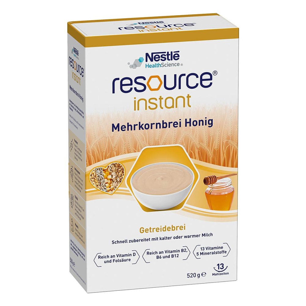 Resource instant Mehrkornbrei Honig Pulver
