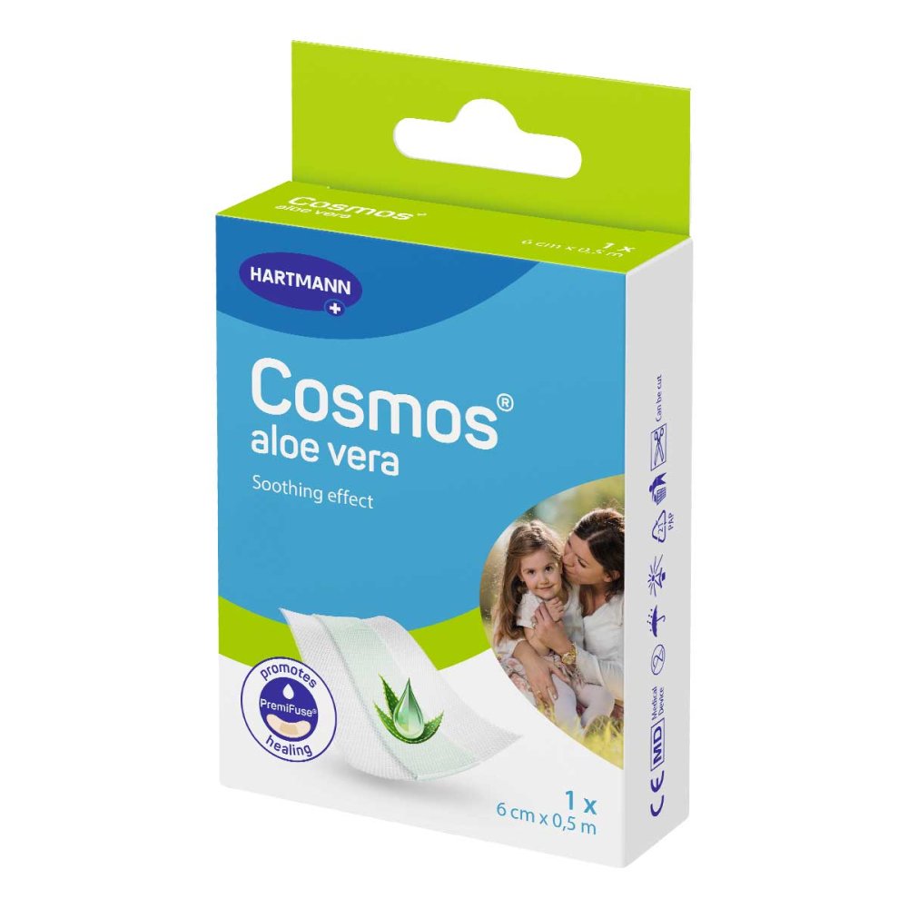 Cosmos Aloe Vera Pflaster 6 cm x 0,5 m