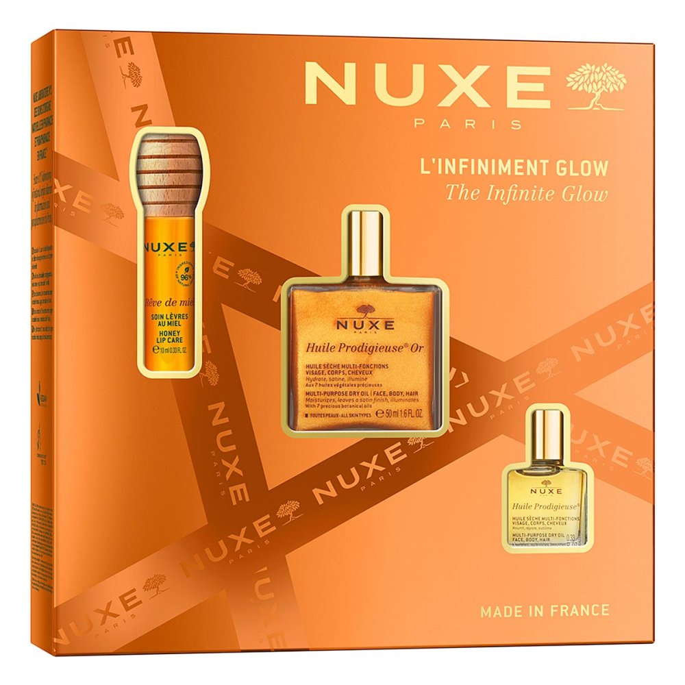 Nuxe Geschenkset 2025 Huile Prodigieuse Or Glow