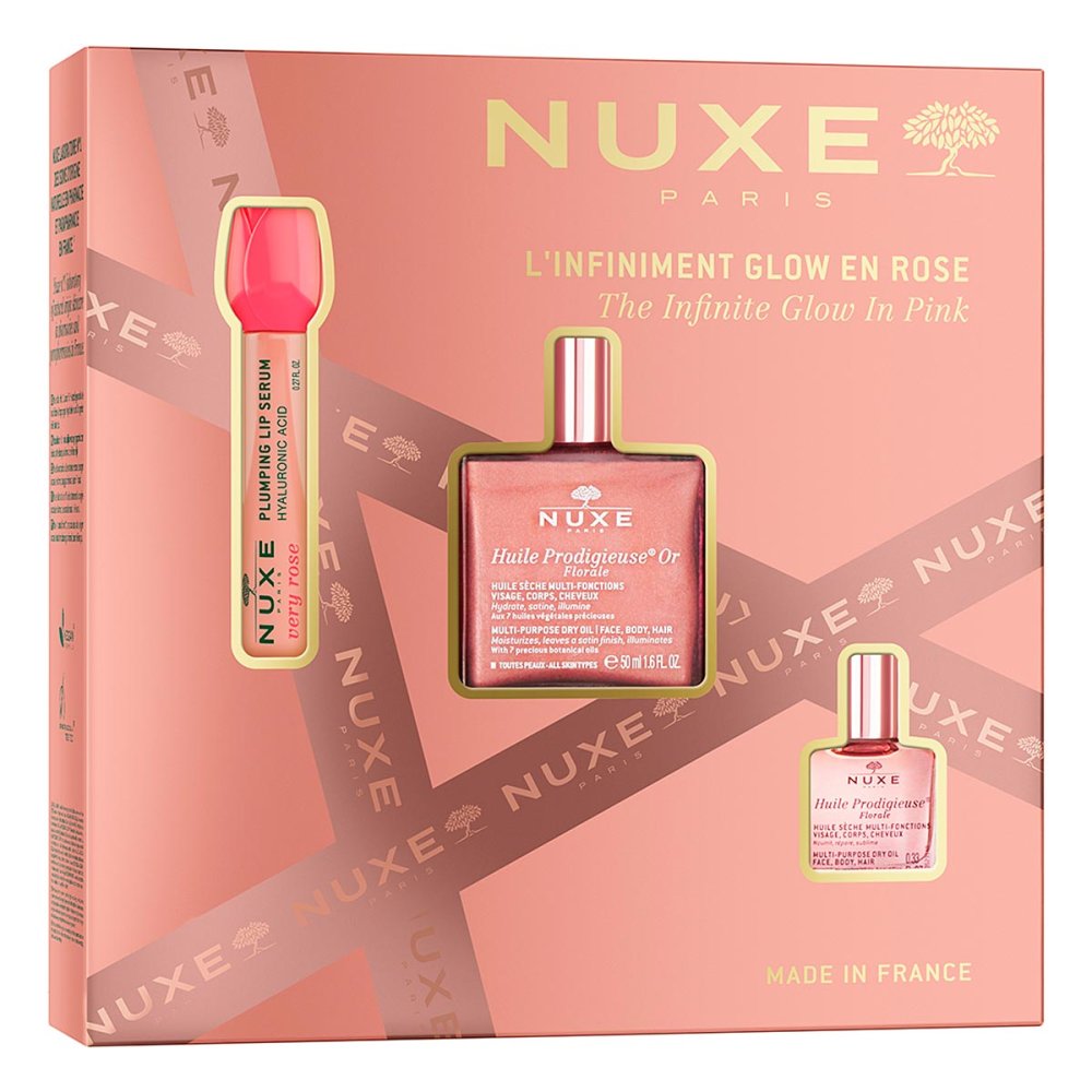 Nuxe Geschenkset 2025 Huile Prodig.or Florale Glow