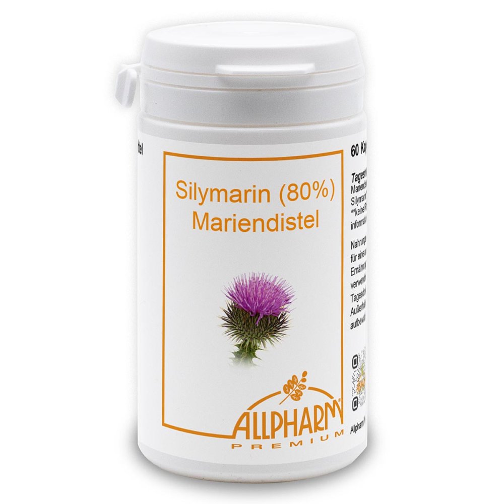 Silymarin 80% Mariendistel Allpharm Premium Kapsel (n)