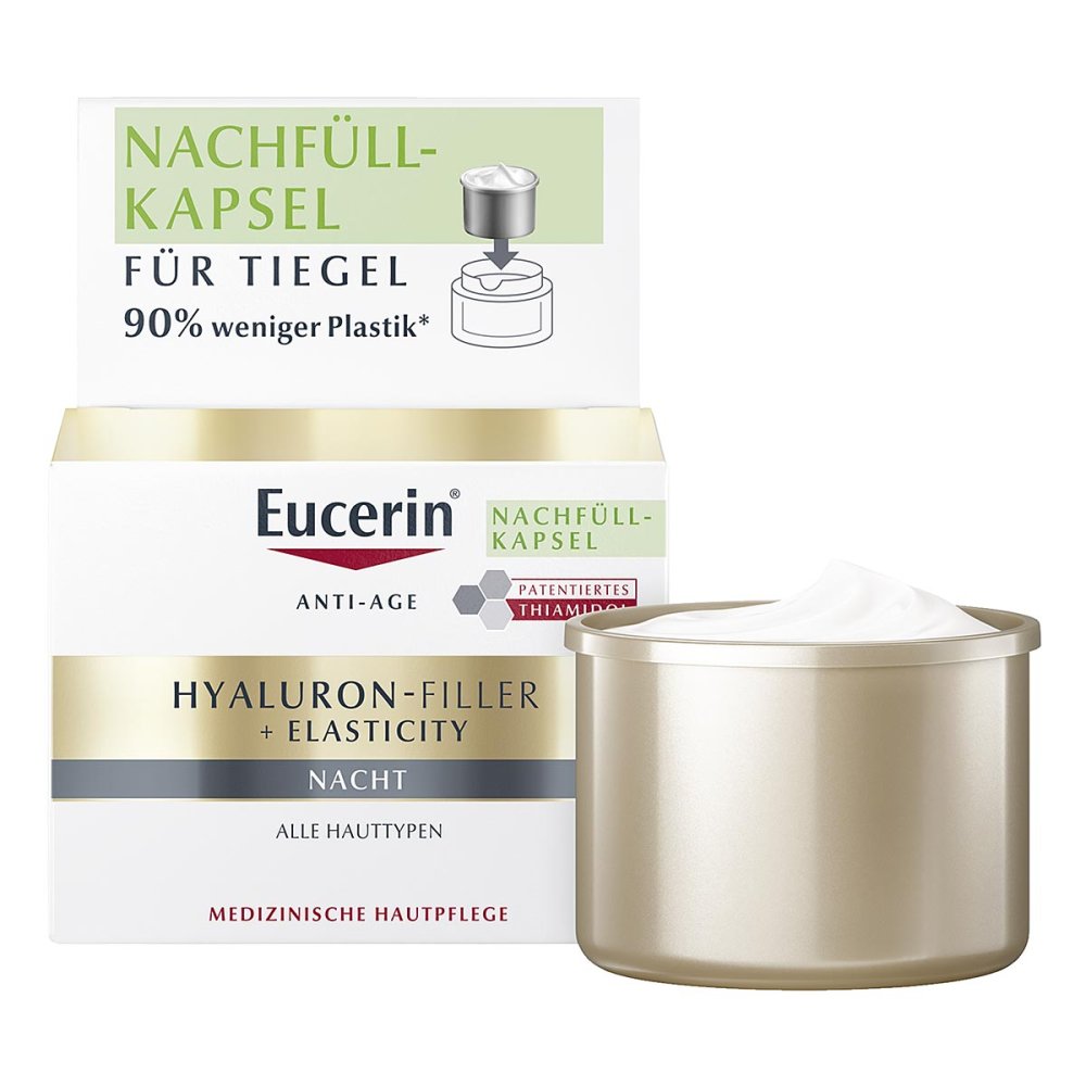 Eucerin Anti-Age HYALURON-FILLER +ELASTICITY Nachtcreme Refill