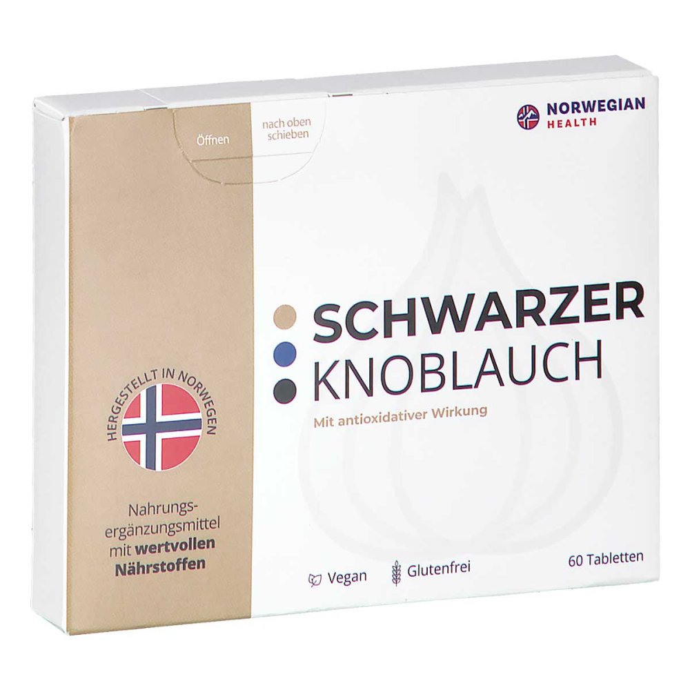 Schwarzer Knoblauch M.antioxidativer Wirkung Tabletten