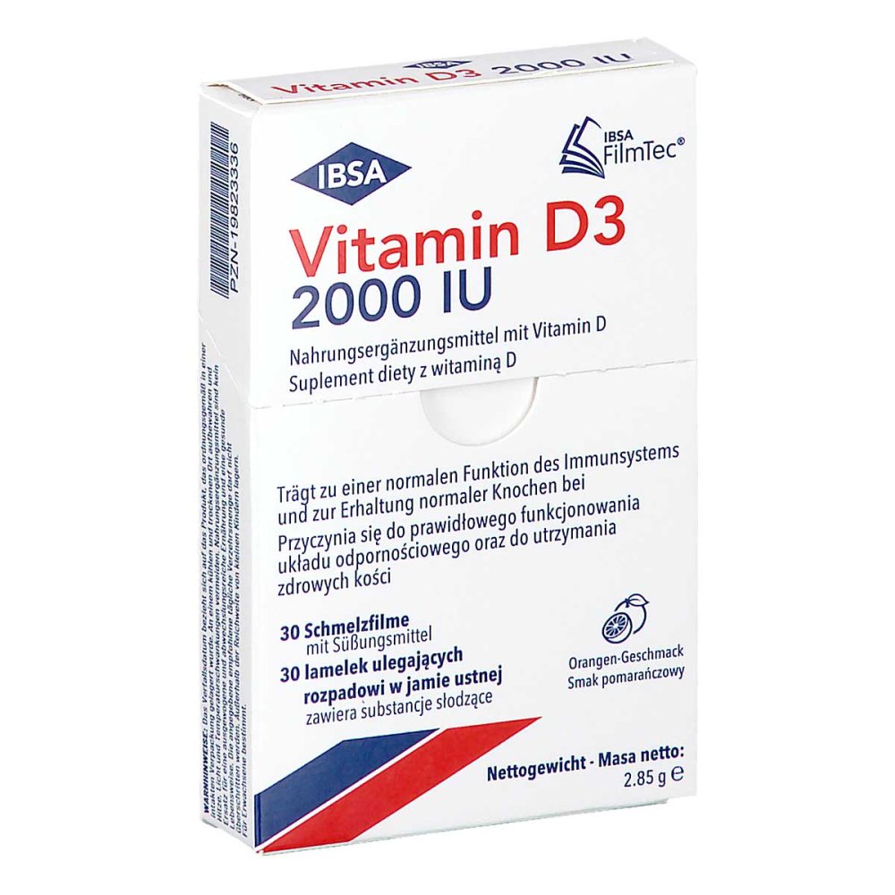 IBSA Vitamin D3 2000 I.e. Schmelzfilm