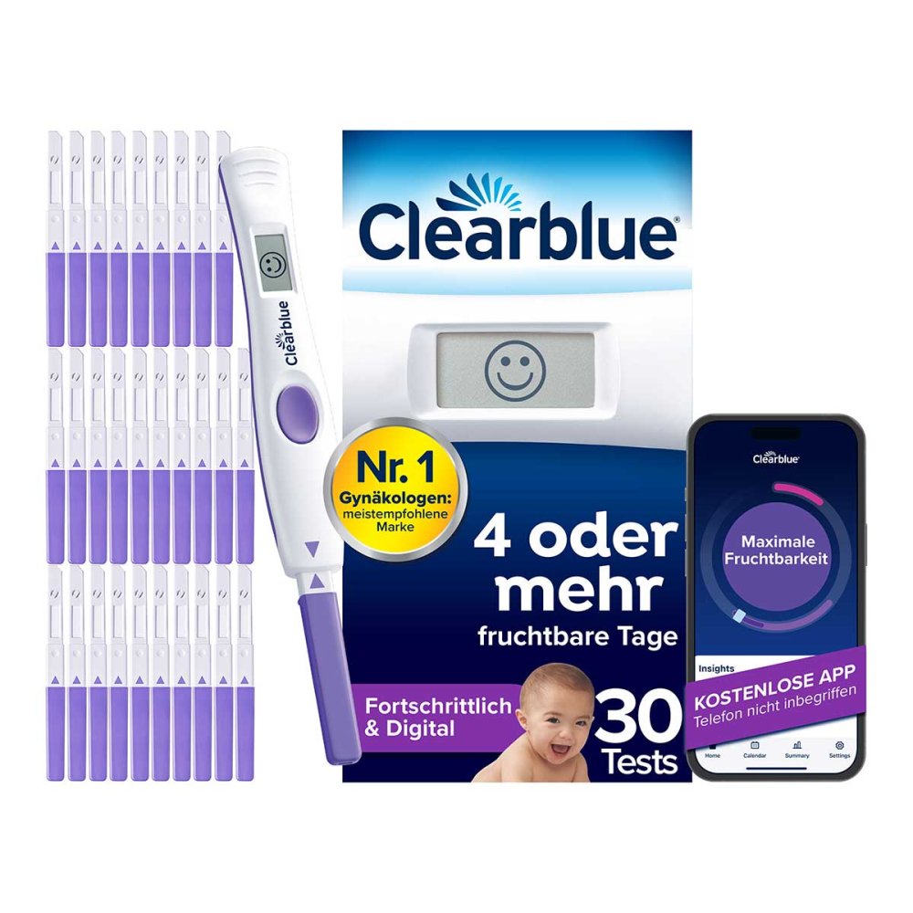 Clearblue Ovulationstest Fortschrittlich & Digital