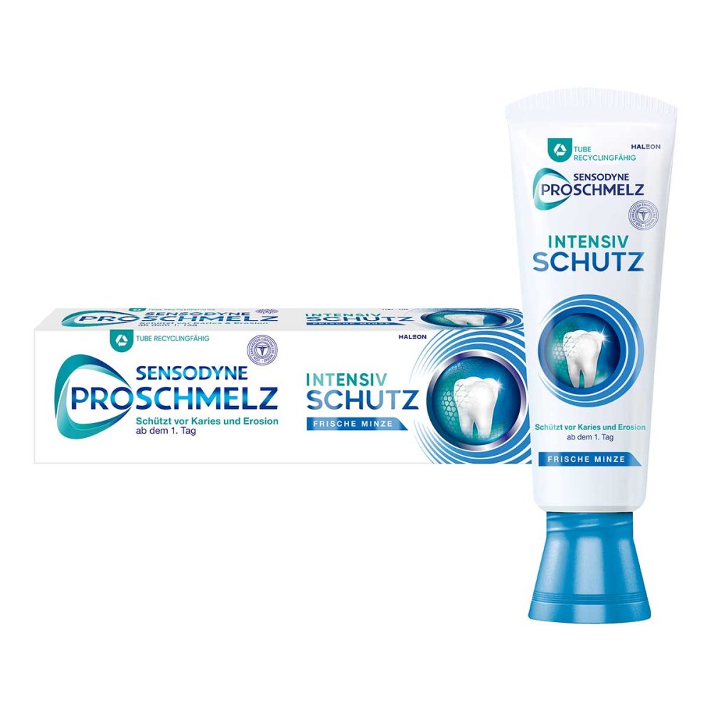 Sensodyne Proschmelz Intensivschutz Frische Minze Zahnpasta