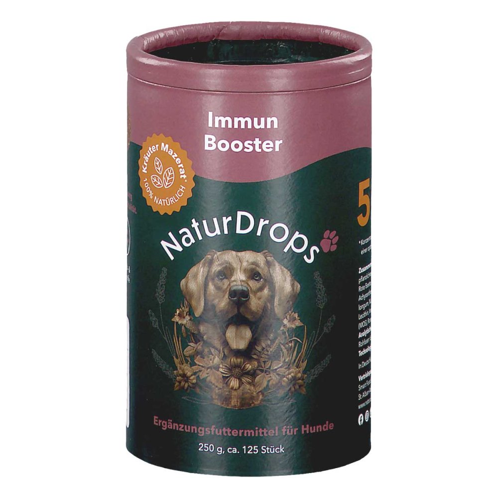 Naturdrops Immun Booster Erg.futterm.f.hunde