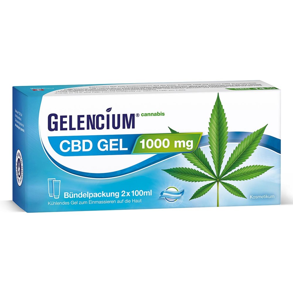 GELENCIUM Cannabis CBD Gel 1000 mg kühlend