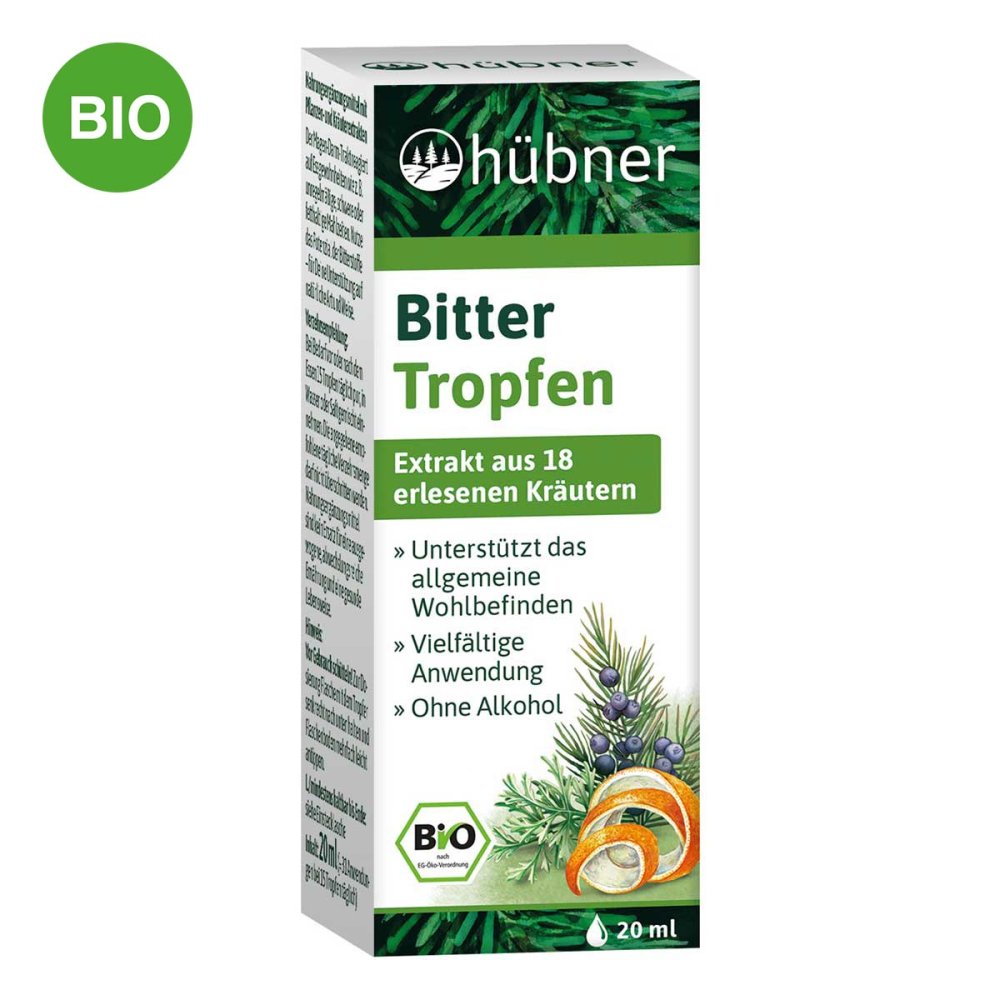 Hübner Bitter Tropfen Bio Fr-bio-01 Tropfen