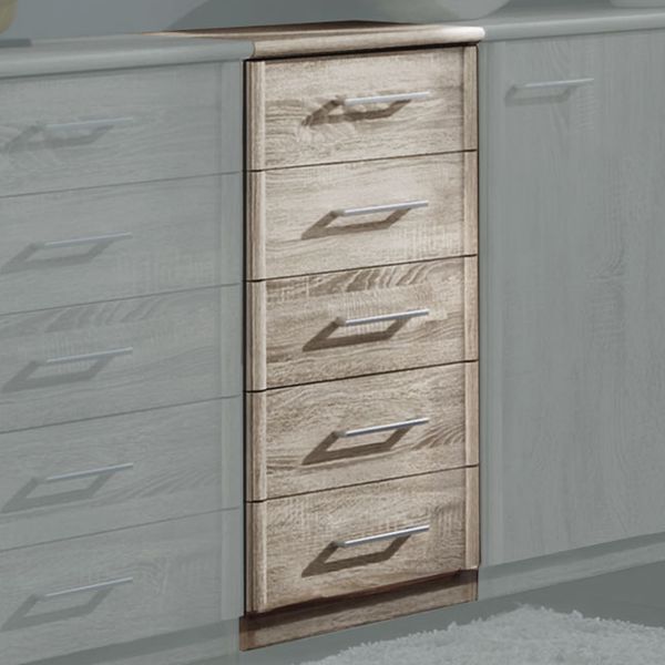 Kommode Runcorn 01 Eiche Dekor mit Schubladen