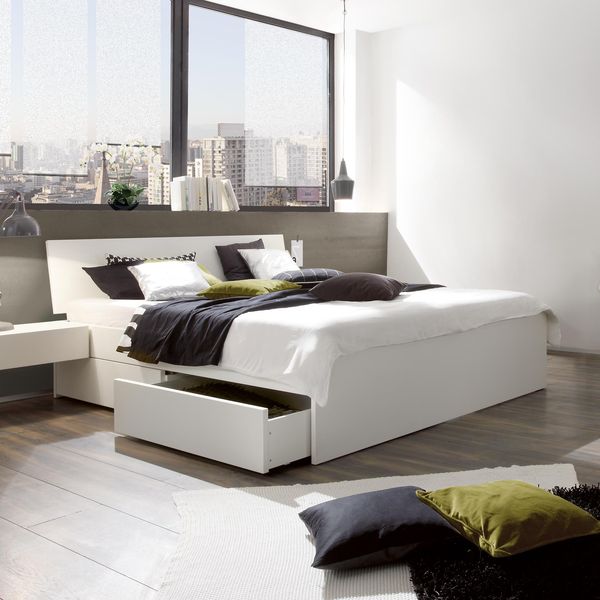 Bett Liverpool Komfort  mit Schubkasten