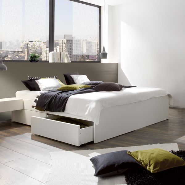 Bett Liverpool Komfort ohne Kopfteil mit Schubkasten