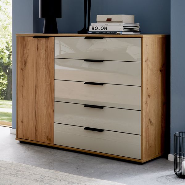 Interliving Kommode 1034 Eiche Dekor mit Schubladen