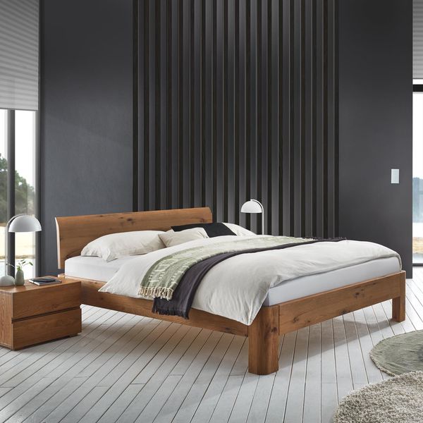 Bett Santa Clara Eiche Massivholz