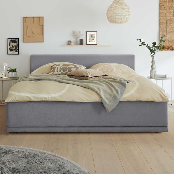 Musterring Polsterbett JustB! SC 200 Komfort Webstoff mit Bettkasten und Lattenrost