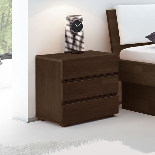 Nachttisch Navarra Buche Massivholz H 51cm
