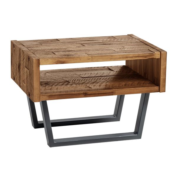 Nachttisch Slonus Akazie Massivholz H 36cm