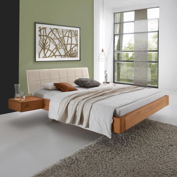 Bett Telavi Eiche Massivholz