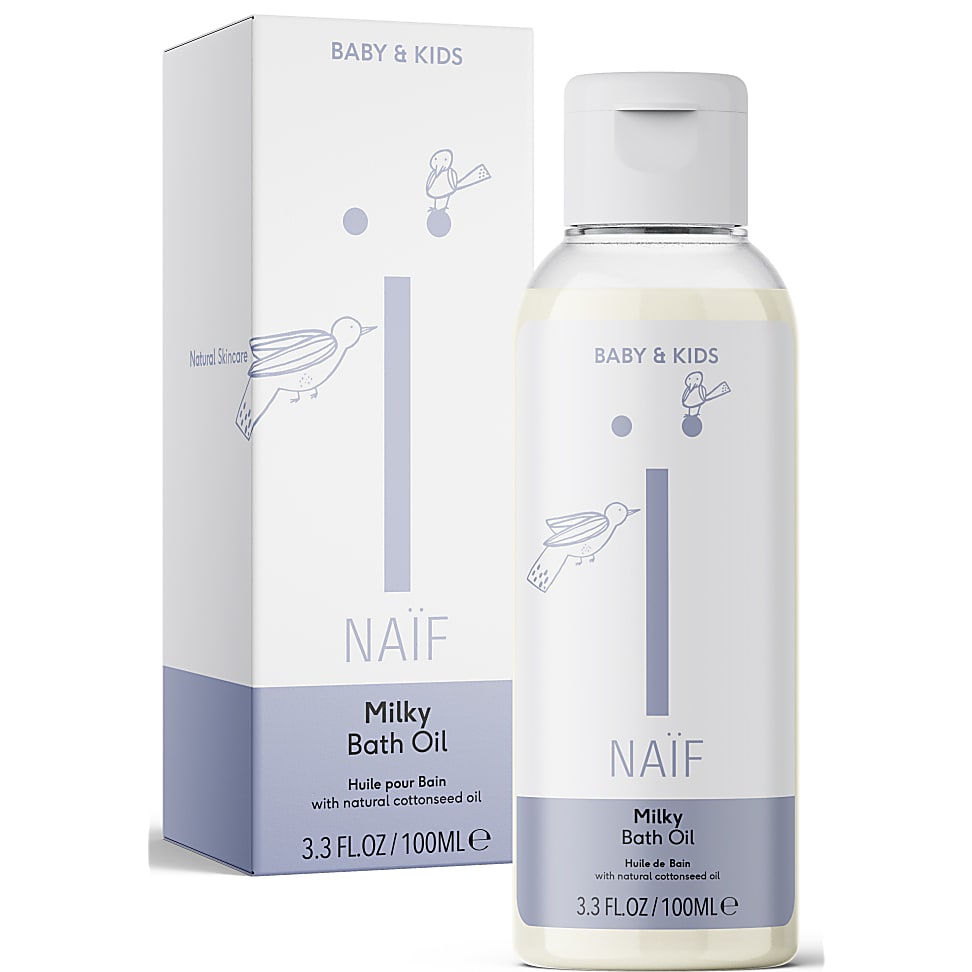 NAÏF Baby Milky Bath Oil - milchiges Baby Badeöl