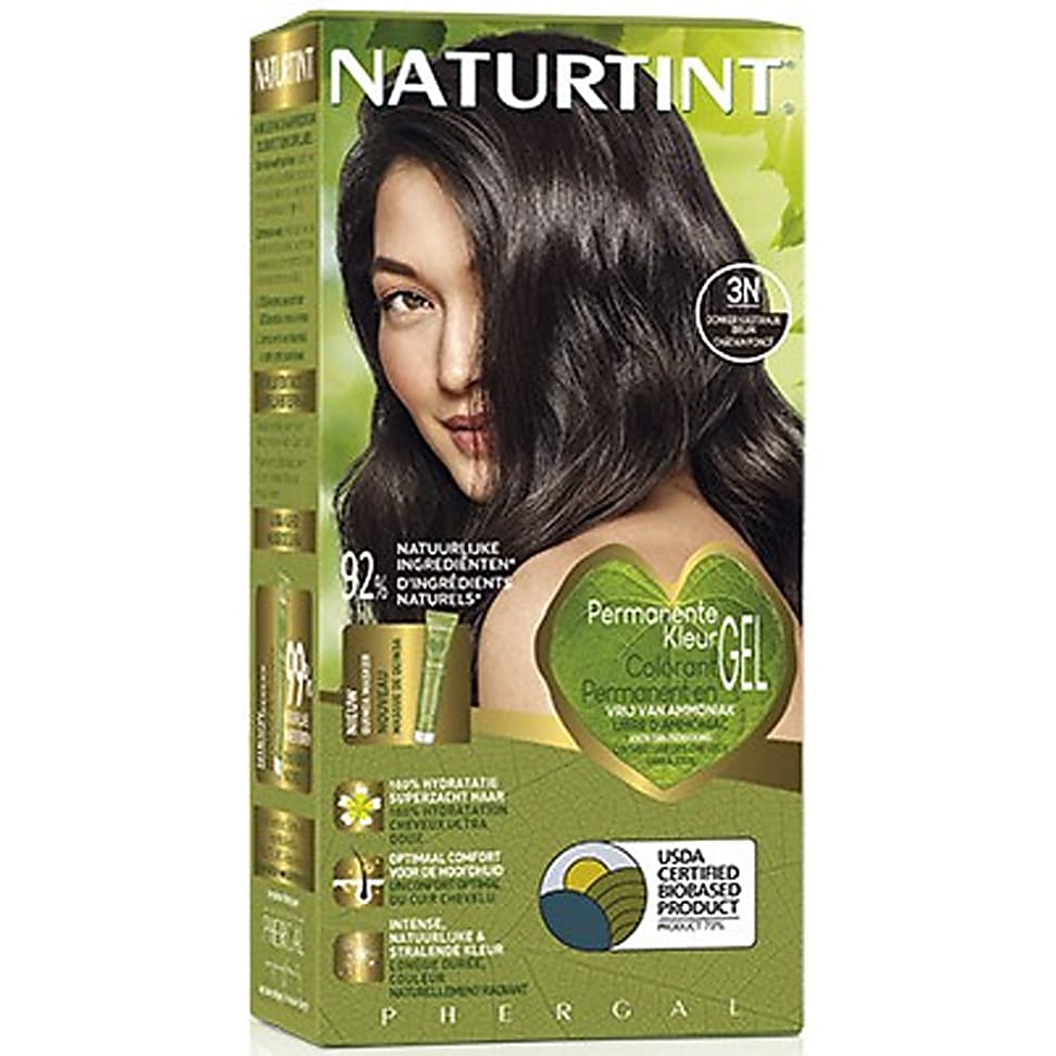 Naturtint Permanent Natürliche Haarfarbe - 3N Dark Chestnut Brown -...