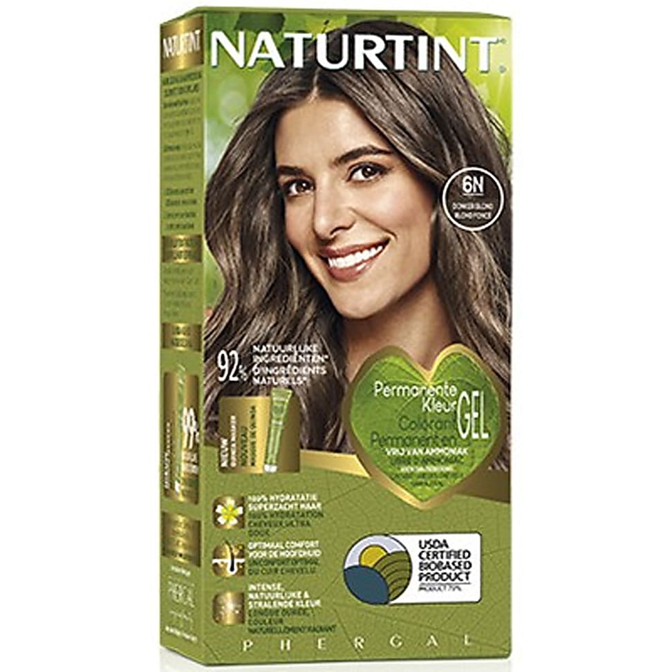 Naturtint Permanent Natürliche Haarfarbe - 6N Dark Blonde - dunkelb...