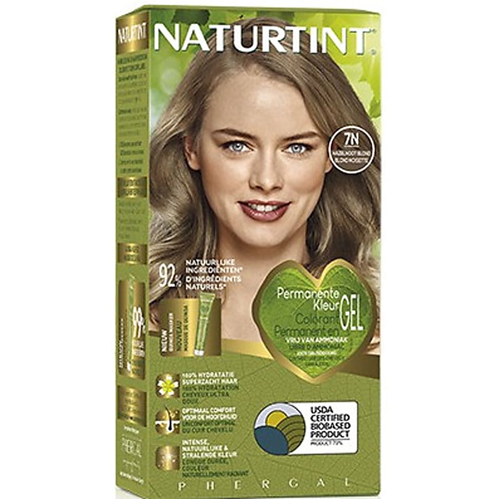 Naturtint Permanent Natürliche Haarfarbe - 7N Hazelnut Blonde - has...