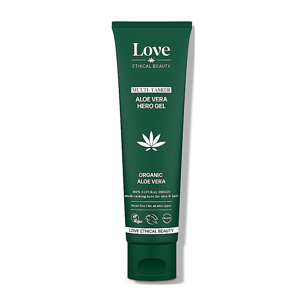 Love Ethical Beauty Organic Aloe Vera Hero Gel - Feuchtigkeitsspend...