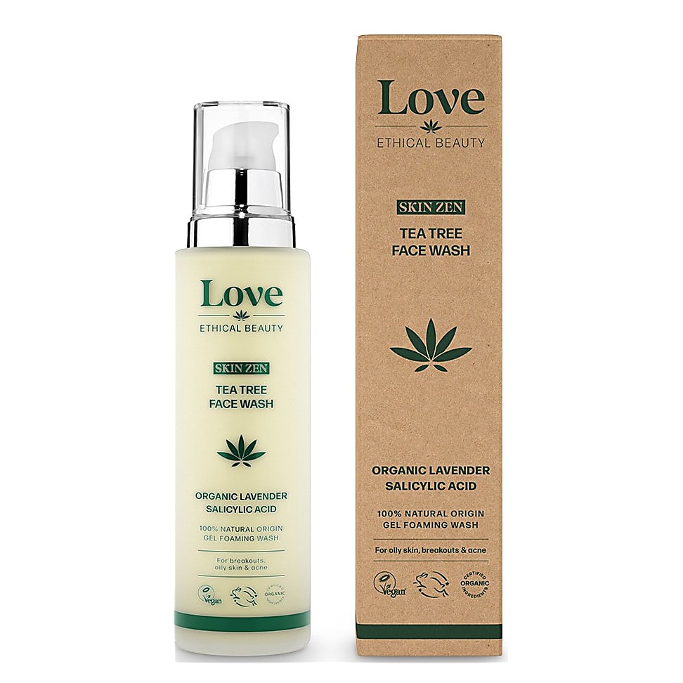 Love Ethical Beauty Skin Zen Tea Tree Face Wash - Gesichtsreinigung