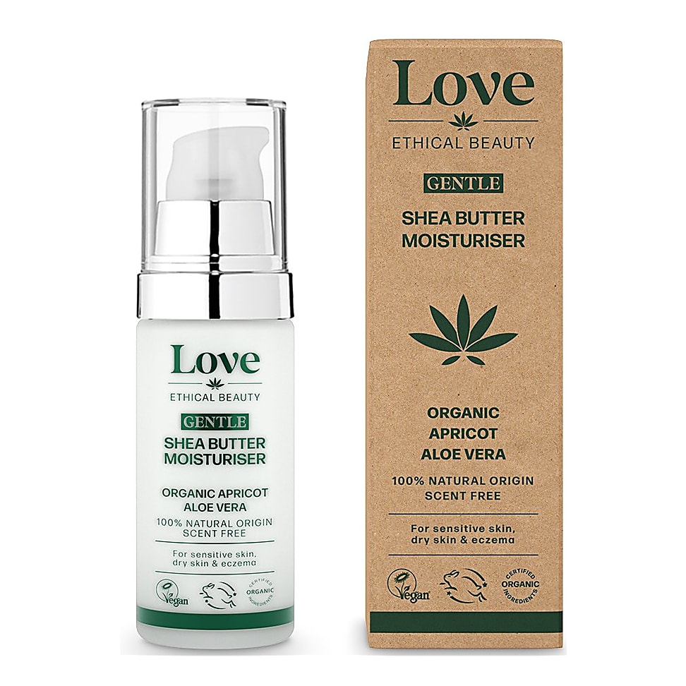 Love Ethical Beauty Gentle Shea Butter Moisturiser - Feuchtigkeitsp...