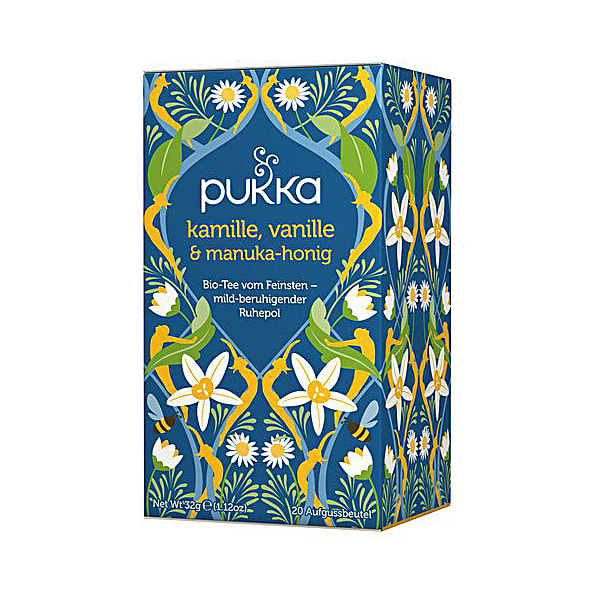 Pukka Kamille, Vanille & Manuka Honig Bio Tee (20 Beutel)