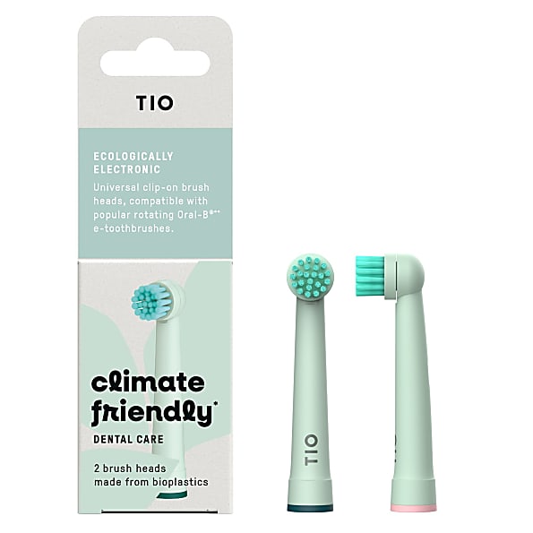 Tiomatik Ersatzköpfe für Oral-B Zahnbürsten Lagoon & Grün