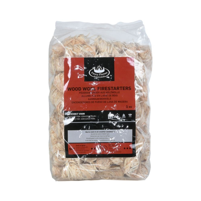 Anzündwolle 80-85 Stück lose | Rivanto®