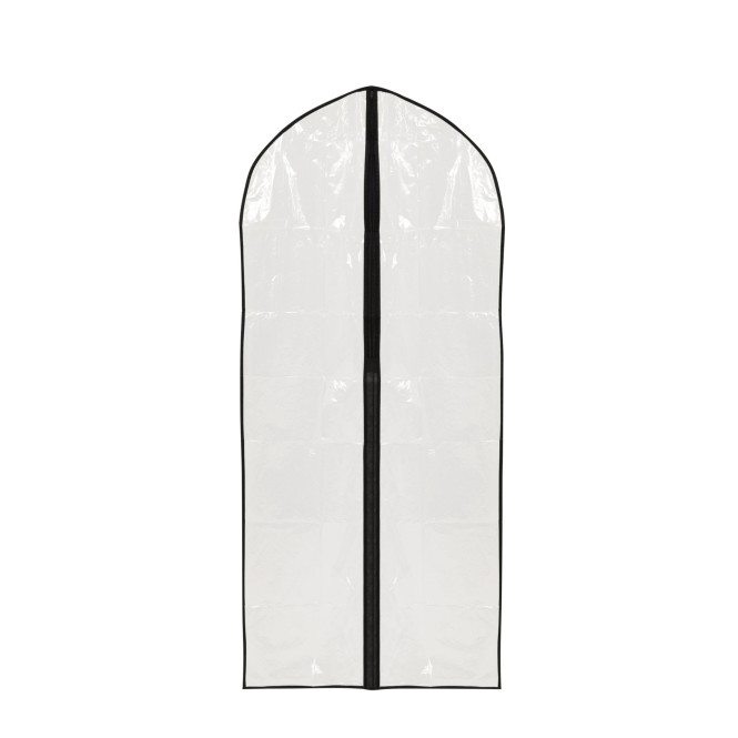 AXENTIA Kleiderschutzhülle Sofia ca. 60 x 135 cm, Große Kleiderhülle aus PE-Folie mit Reißverschluss für Jacken, ideal für Geschäftsreisen
