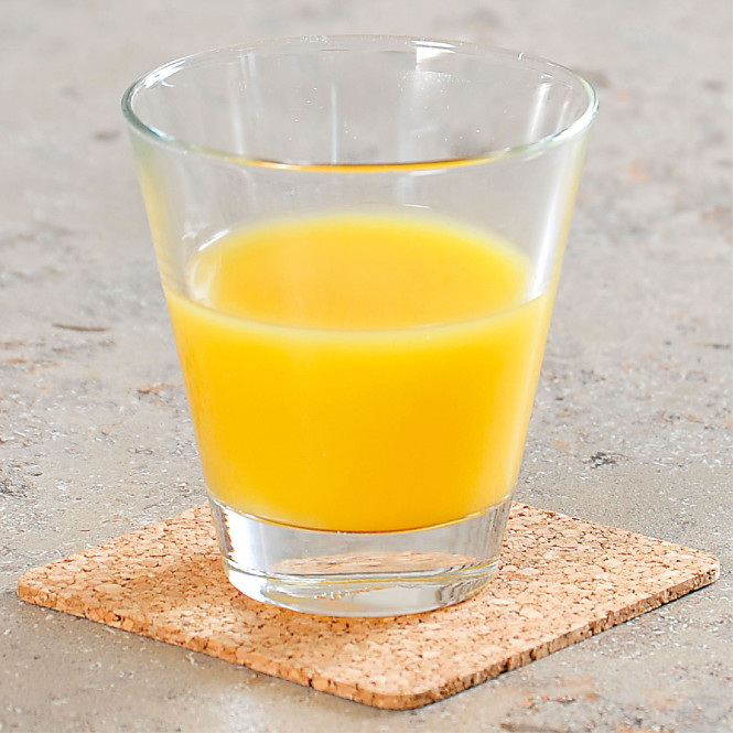 Kesper 6er Set Untersetzer-Set, Unterleger-Set, Korkuntersetzerset, eckig, aus Kork, Maße: 10 x 10 cm, 3 mm dick