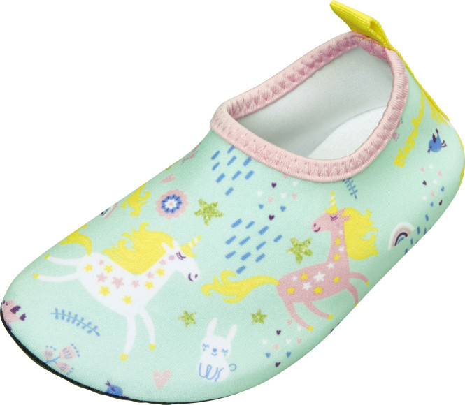 Playshoes Barfuß-Schuh Einhorn, Größe: 22/23, Farbe: mint