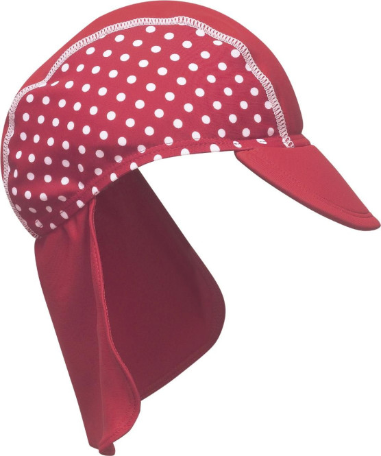 Playshoes UV-Schutz Mütze Punkte, Größe 49 cm, in rot