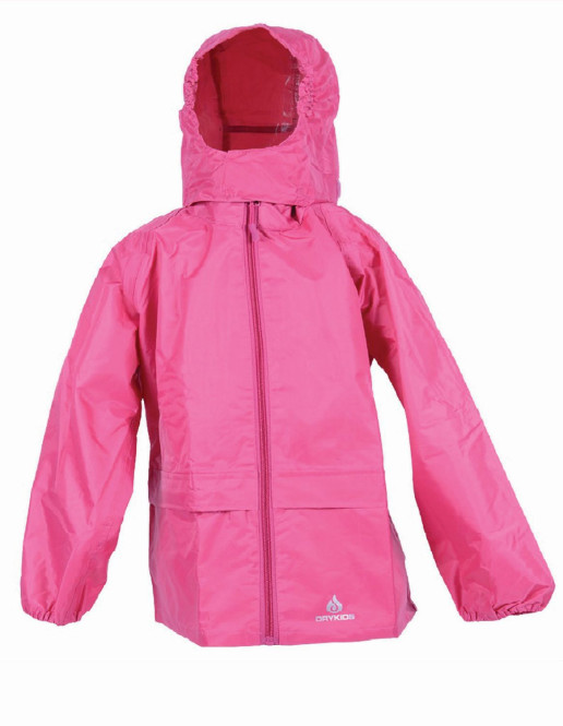 Regenjacke für Kinder Pink Größe 80 - 92 | DRY KIDS