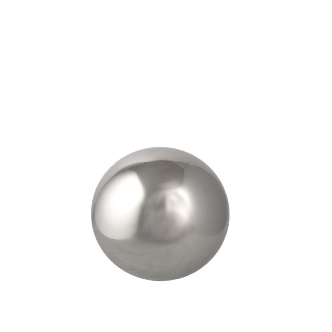 Rivanto® Garten Deko Rosenkugel Set Ø10 cm Edelstahl Kugel Größe S für Garten & Teich, hochglänzend, Hexenkugel für Balkon, Terrasse, Beet