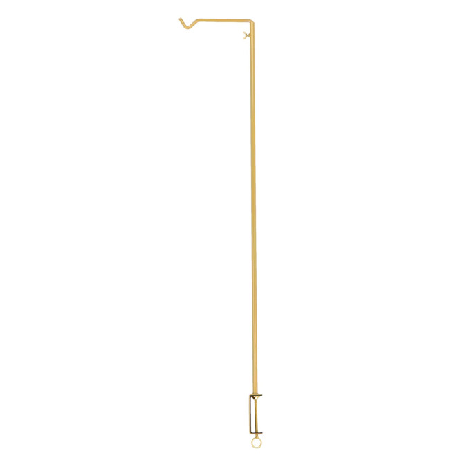Rivanto® Tischhaken gold 22,2 x 3,6 x 112,2 cm Stahl, Gold