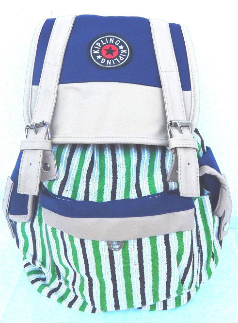 Tinas Collection Rucksack für die Schule, in Streifenoptik, 50 x 40 cm