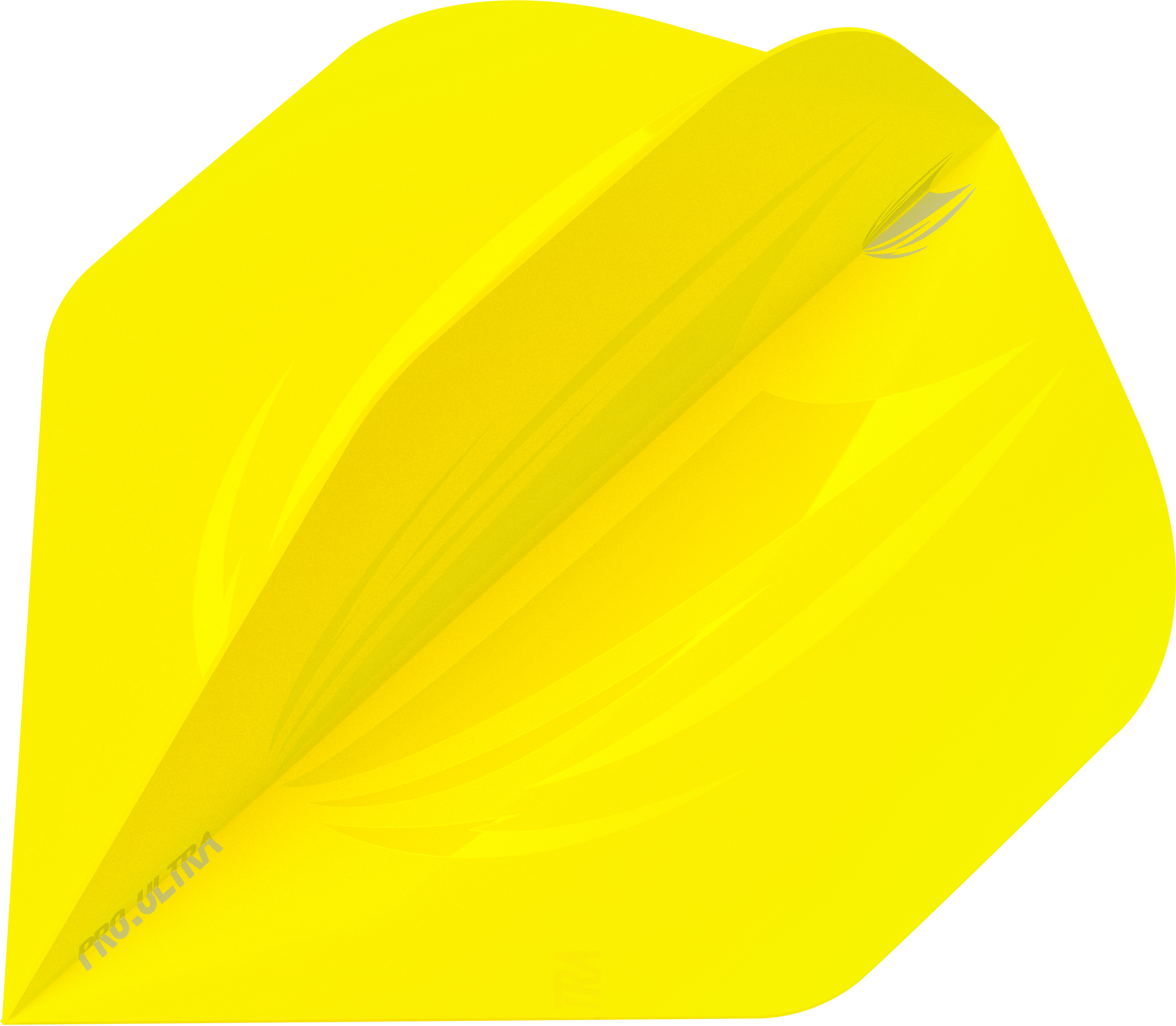 ID Pro Ultra Yellow Gelb No. 2 Dart Flights