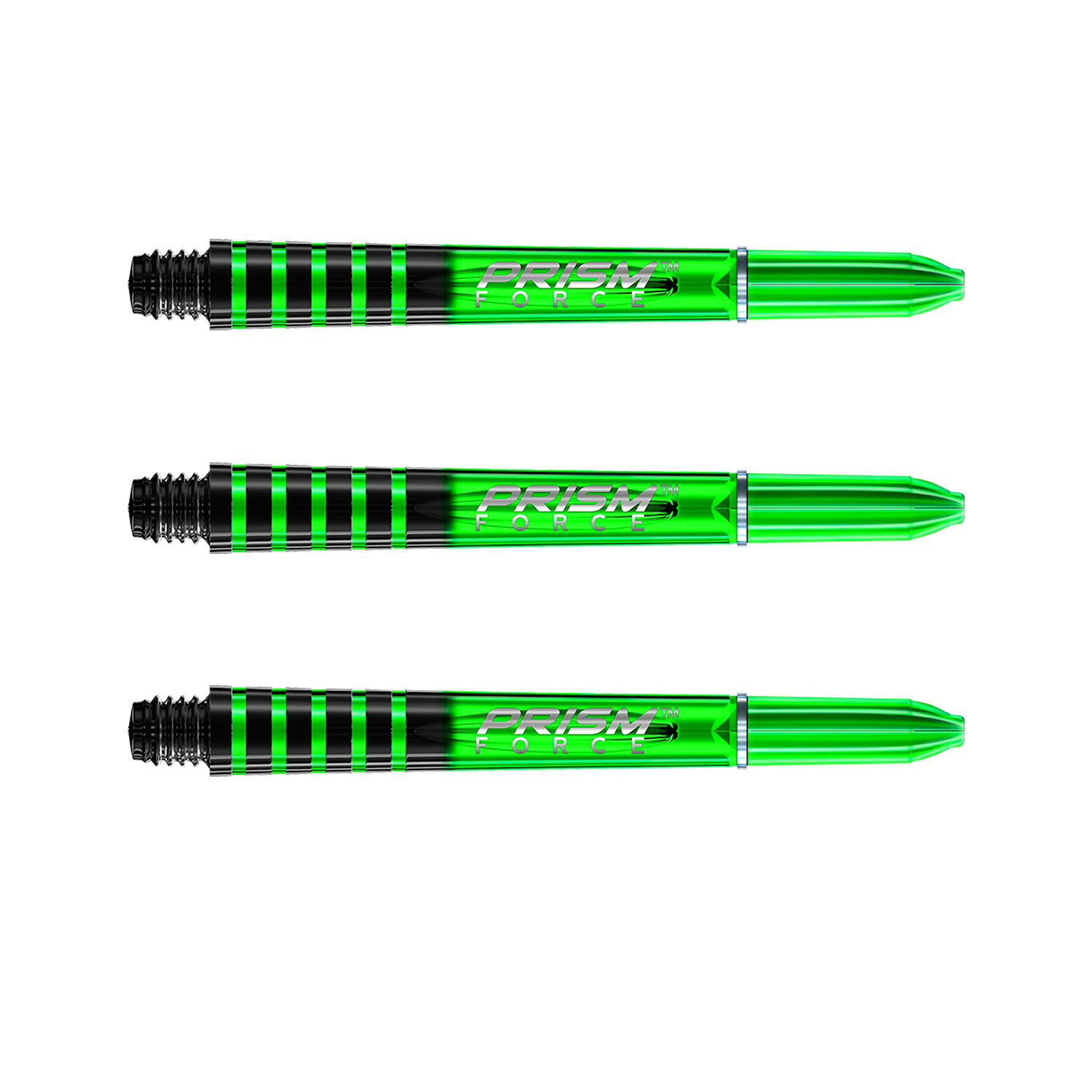 Winmau Prism Force Sch?fte Gr?n Medium 46 mm