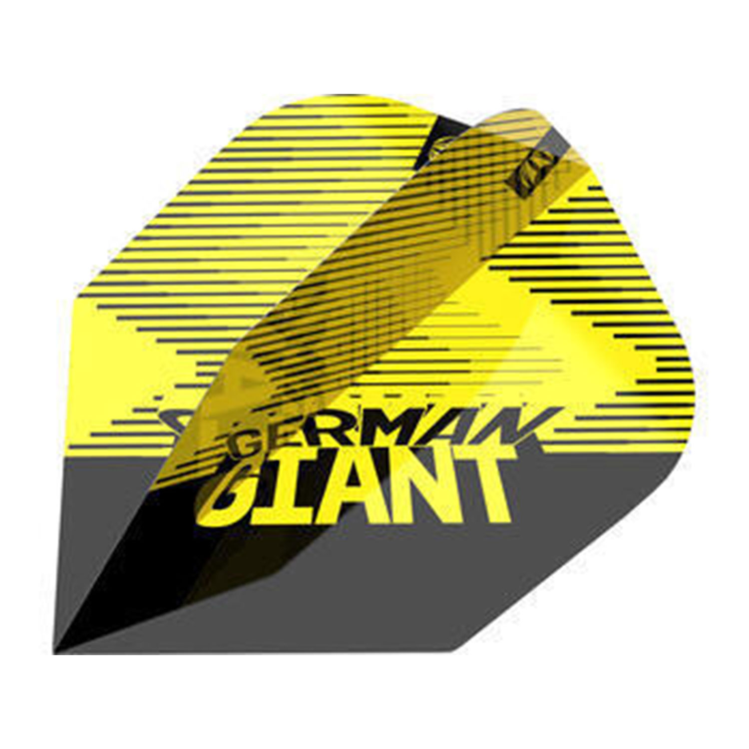 Dart Flight Gabriel Clemens Brass No.6 Pro Ultra Yellow