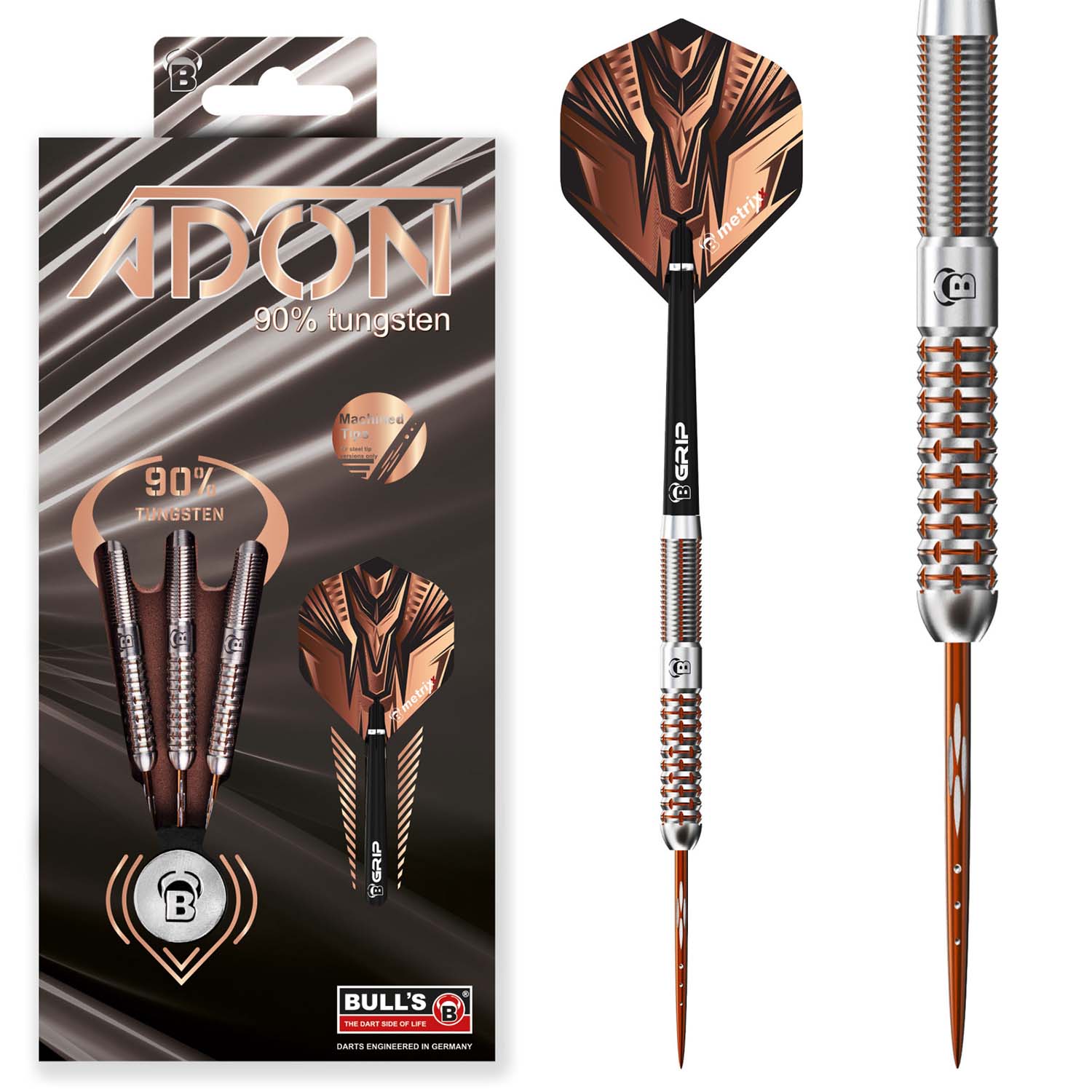 BULL'S Adon Steeldarts 90% 21g