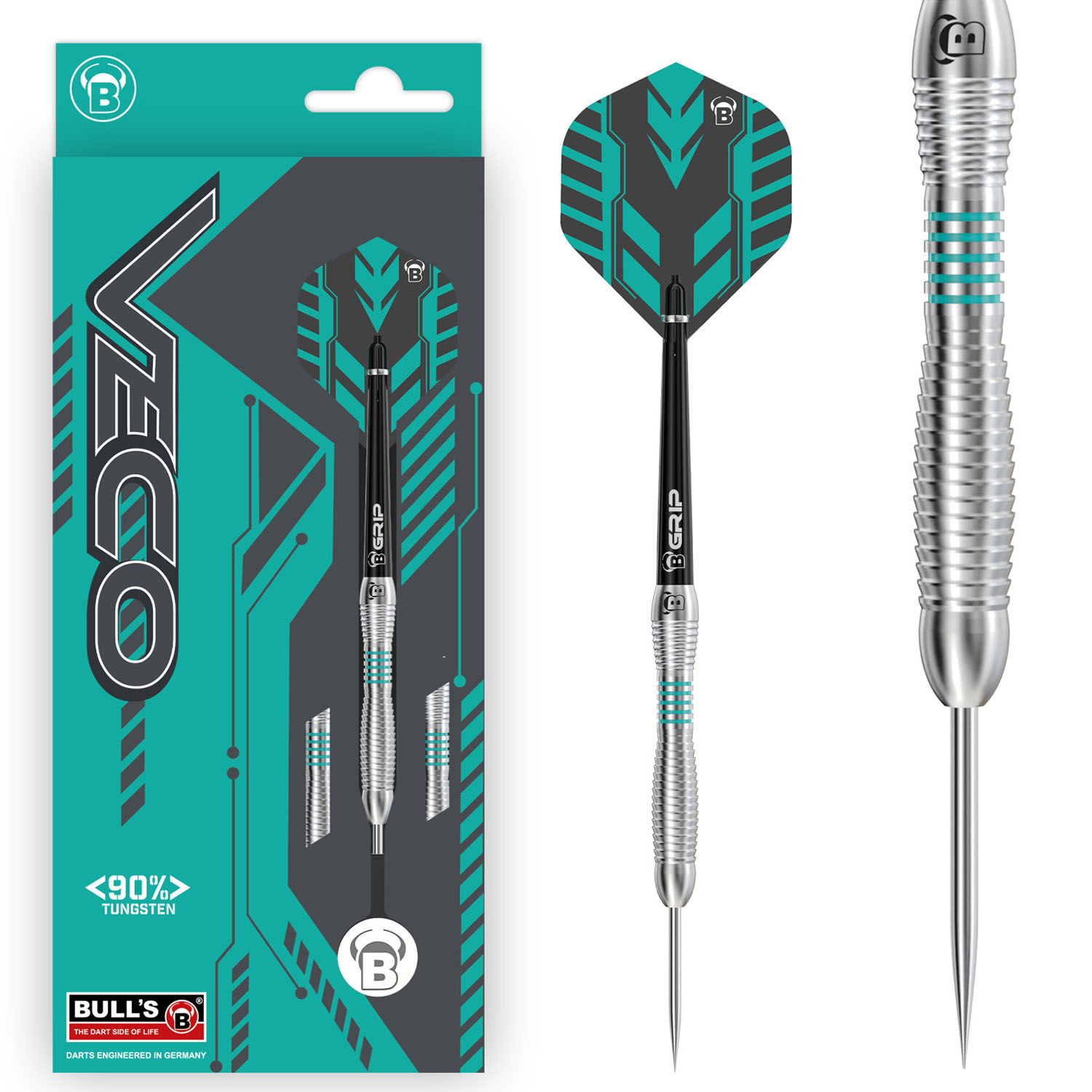 BULL'S Veco V3 Steeldarts 90% 23g